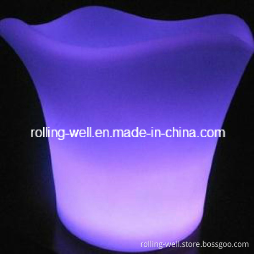 LED Plastic Ice Bucket for Bar (RW-2030)